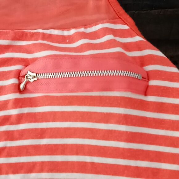 Flash tank top size medium white and orange - Picture 2 of 4